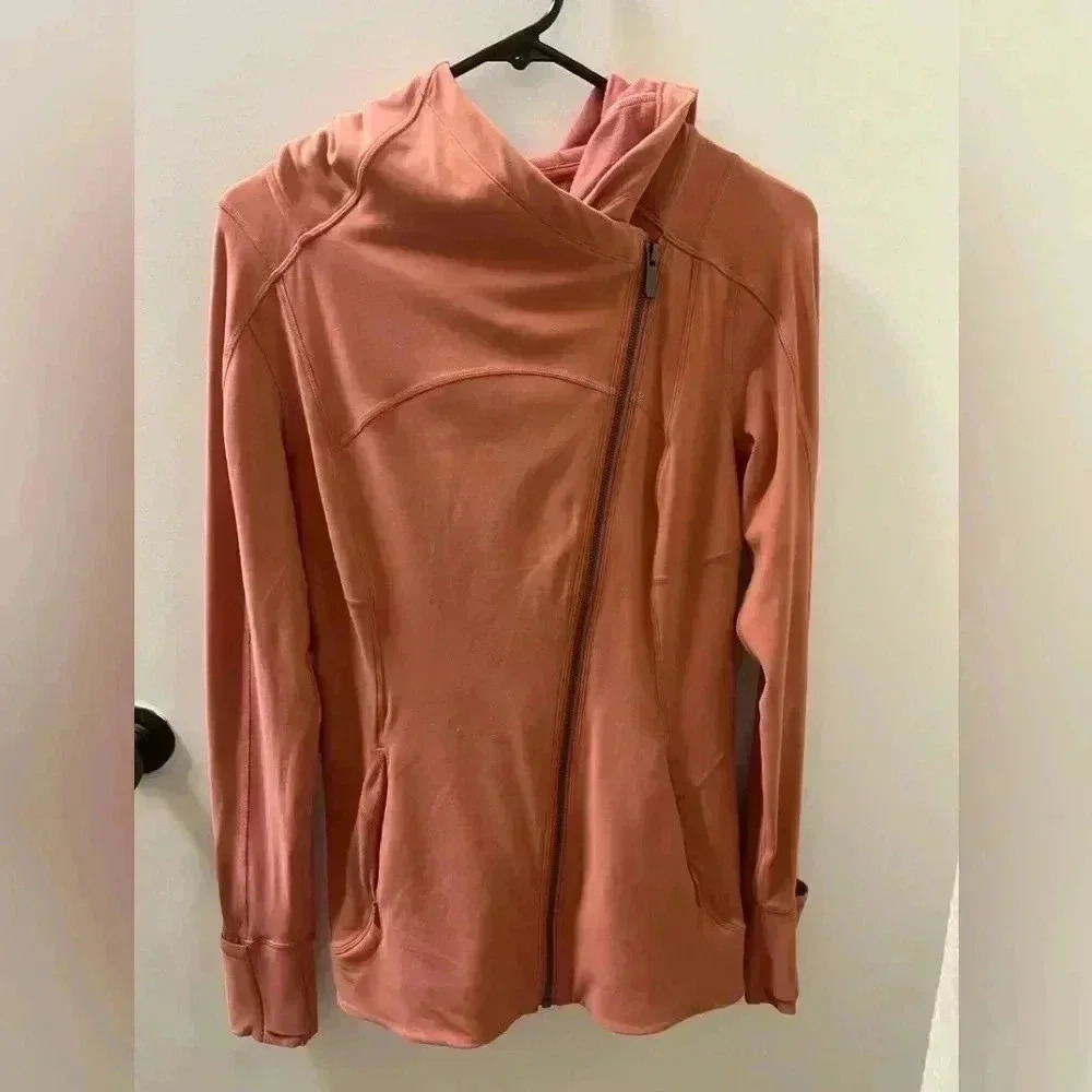 Lululemon every journey hoodie in rustic coral. - Picture 6 of 6
